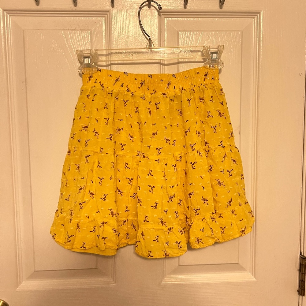 forever 21 floral skirt
